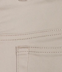 Hickey Freeman Flat Front Twill Solid Dress Pants