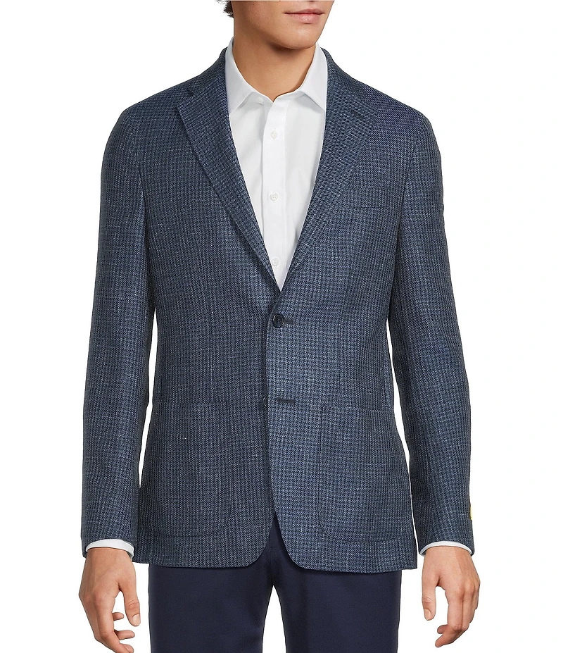 Hickey Freeman Harbour Classic Fit Check Sportcoat
