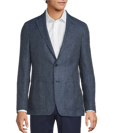 Hickey Freeman Harbour Classic Fit Check Sportcoat
