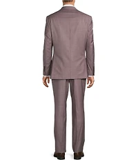 Hickey Freeman Harvard Classic Fit Flat Front Solid 2-Piece Suit