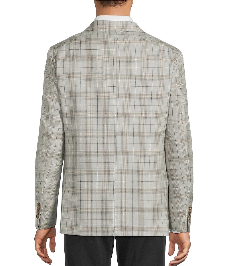 Hickey Freeman Haskins Classic Fit Plaid Sport Coat