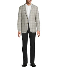 Hickey Freeman Haskins Classic Fit Plaid Sport Coat