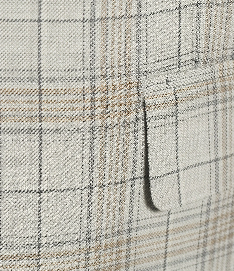 Hickey Freeman Haskins Classic Fit Plaid Sport Coat