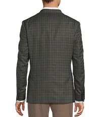 Hickey Freeman Haskins Classic Fit Windowpane Sportcoat
