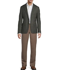 Hickey Freeman Haskins Classic Fit Windowpane Sportcoat