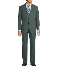 Hickey Freeman Hickey Classic Fit Reverse Pleat Solid 2-Piece Suit