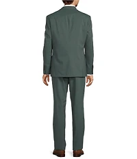 Hickey Freeman Hickey Classic Fit Reverse Pleat Solid 2-Piece Suit