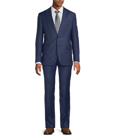Hickey Freeman Modern Fit Check 2-Piece Suit