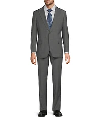 Hickey Freeman Modern Fit Flat Front Fancy Pattern 2-Piece Suit