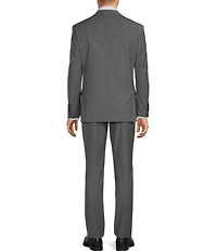 Hickey Freeman Modern Fit Flat Front Fancy Pattern 2-Piece Suit