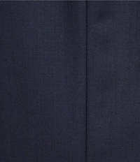 Hickey Freeman Modern Fit Flat Front Solid 2-Piece Suit