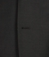 Hickey Freeman Modern Fit Flat Front Solid 2-Piece Suit