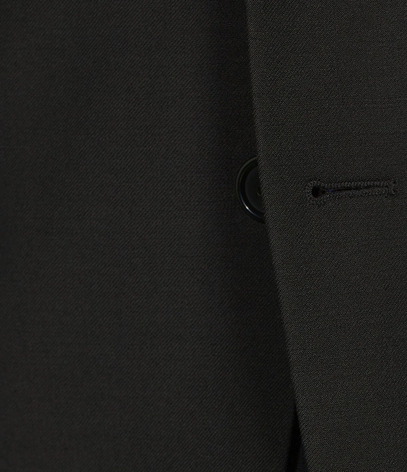 Hickey Freeman Modern Fit Flat Front Solid 2-Piece Suit