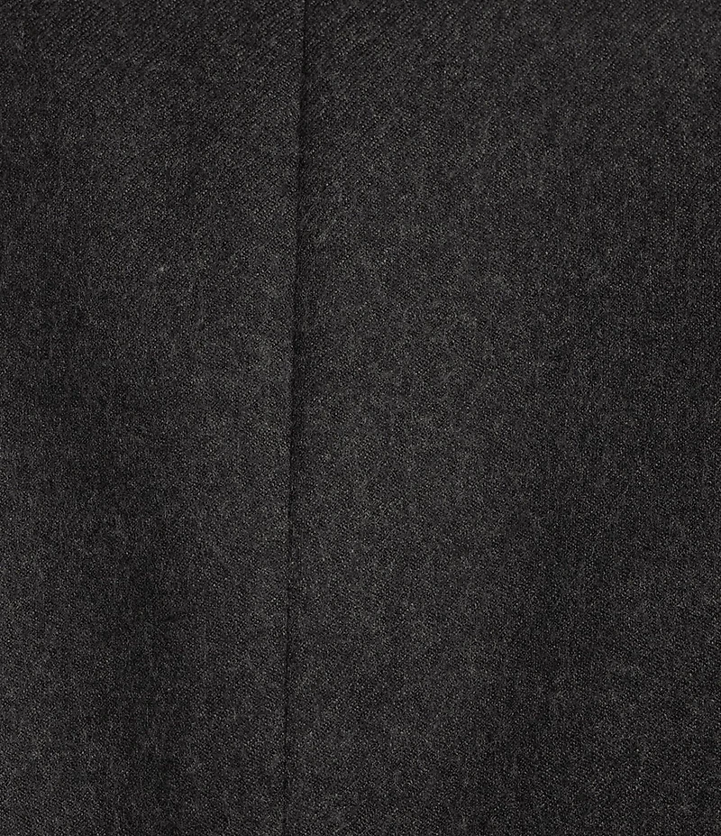 Hickey Freeman Modern Fit Flat Front Solid Flannel 2-Piece Suit