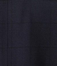 Hickey Freeman Modern Fit Flat Front Window Pattern 2-Piece Suit