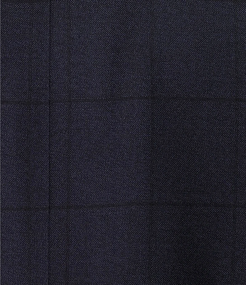 Hickey Freeman Modern Fit Flat Front Window Pattern 2-Piece Suit
