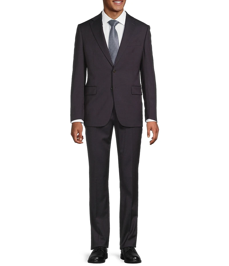 Hickey Freeman Modern Fit Mini Check 2-Piece Suit