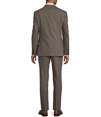 Hickey Freeman Modern Fit Plaid Print 2-Piece Suit