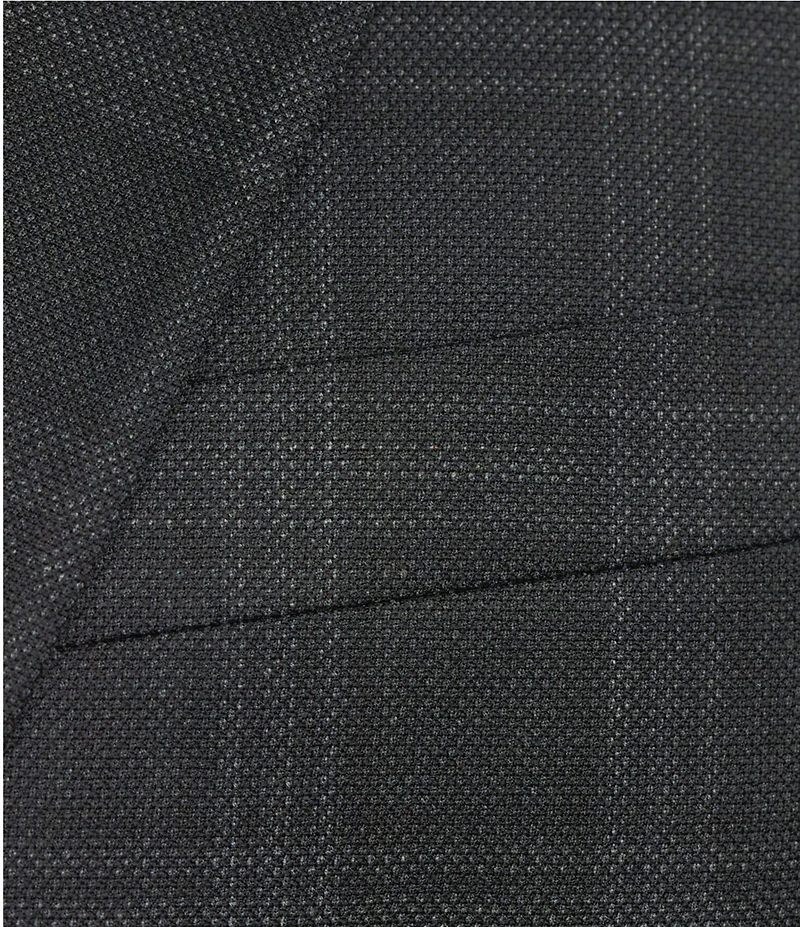 Hickey Freeman Modern Fit Plaid Print 2-Piece Suit
