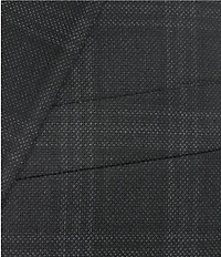 Hickey Freeman Modern Fit Plaid Print 2-Piece Suit