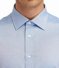 Hickey Freeman Modern Fit Spread Collar Solid Dress Shirt