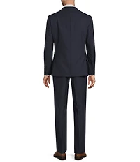 Hickey Freeman Modern Fit Windowpane Pattern 2-Piece Suit