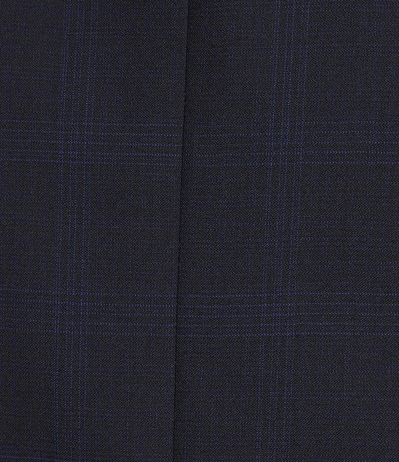 Hickey Freeman Modern Fit Windowpane Pattern 2-Piece Suit