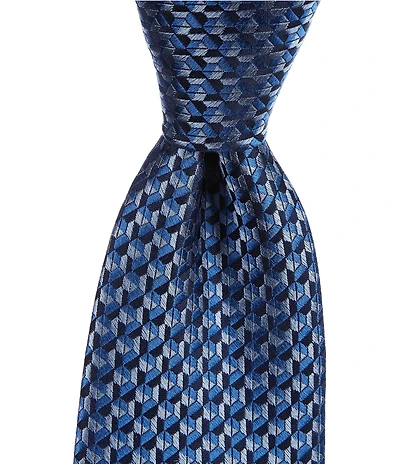 Hickey Freeman Non Solid 3 1/4#double; Silk Tie