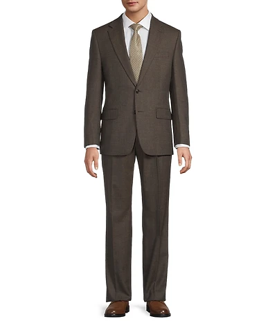 Hickey Freeman Patterned Classic Fit 2-Piece Suit