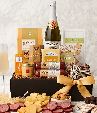 Hickory Farms Sparkling Celebration Gourmet Gift Box