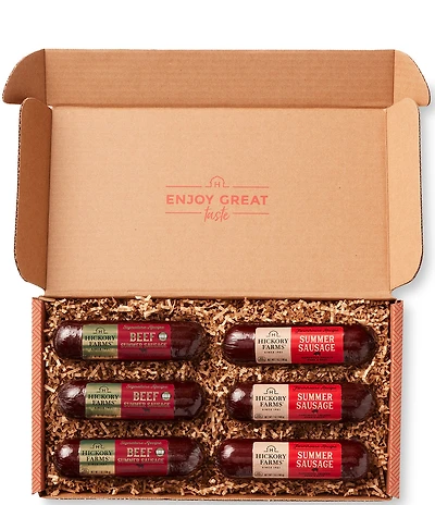 Hickory Farms Summer Sausage Flight