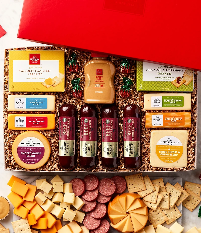Hickory Farms Ultimate Sausage & Cheese Gift Box