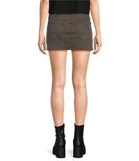 Hidden Jeans Cheetah Micro Mini Skirt