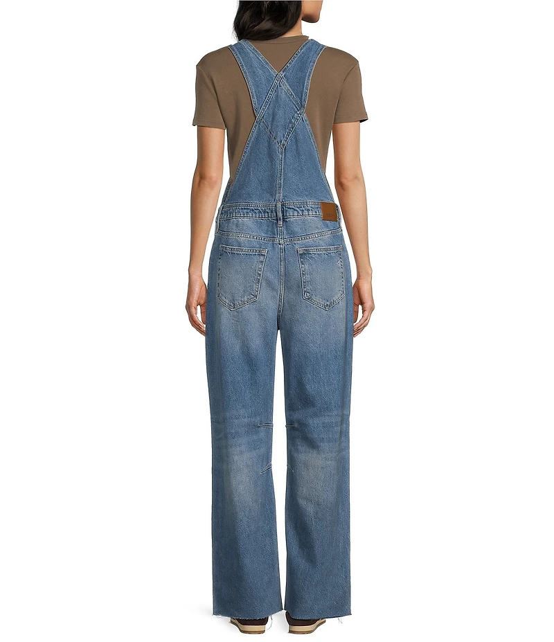 Hidden Jeans Dylan Destructed Overalls