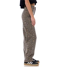 Hidden Jeans Ella Cheetah Straight Leg Jeans