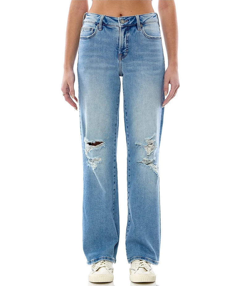 Hidden Jeans Ella Mid Rise Classic Straight Jeans