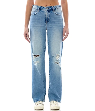 Hidden Jeans Ella Mid Rise Classic Straight Jeans