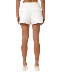 Hidden Jeans Flap Pocket Baggy Shorts