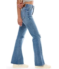 Hidden Jeans Happi Distressed Flare-Leg Jeans