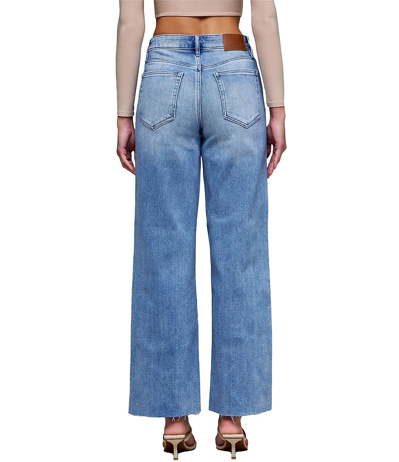 Hidden Jeans Logan Frayed Hem Dad Jeans