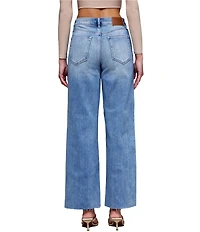 Hidden Jeans Logan Frayed Hem Dad Jeans