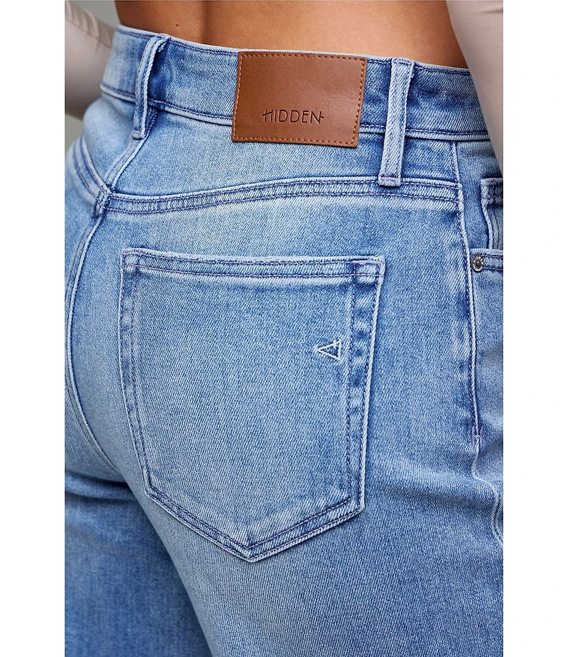 Hidden Jeans Logan Frayed Hem Dad Jeans