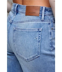 Hidden Jeans Logan Frayed Hem Dad Jeans
