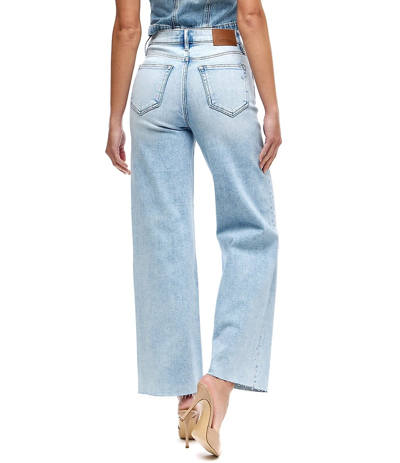 Hidden Jeans Logan High Rise Distressed Dad Jeans