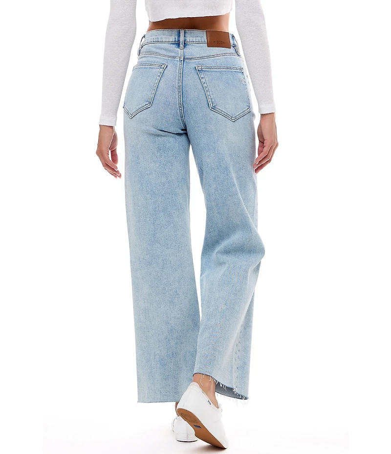 Hidden Jeans Logan High Rise Distressed Dad Jeans