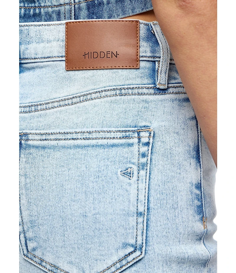 Hidden Jeans Logan High Rise Distressed Dad Jeans