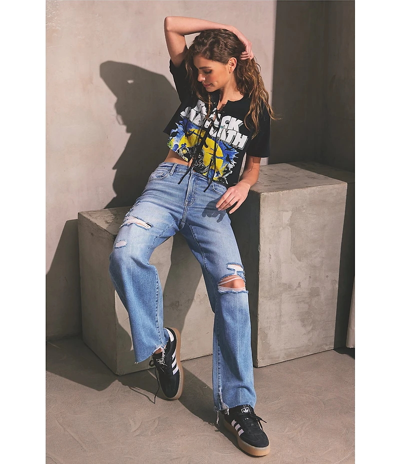 Hidden Jeans Logan High Waisted Dad Jeans