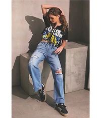 Hidden Jeans Logan High Waisted Dad Jeans