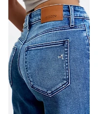 Hidden Jeans Logan Mid Rise Distressed Dad Jeans