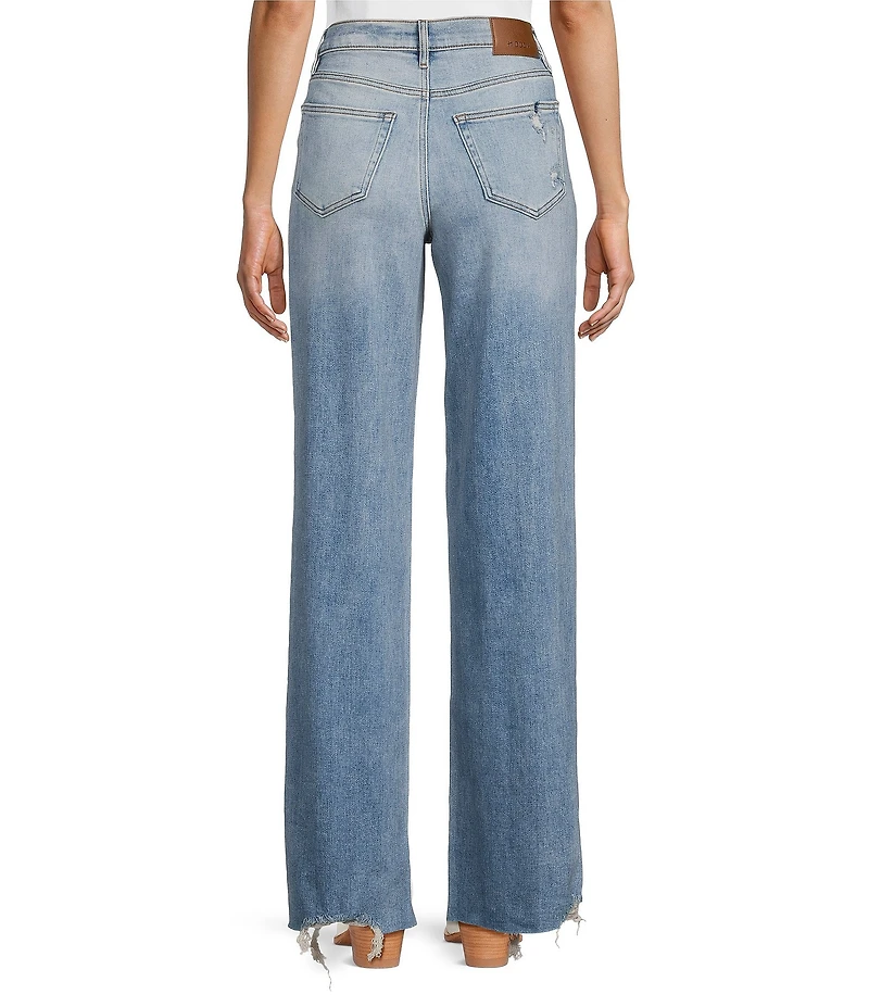 Hidden Jeans Logan Stretch Distressed Dad Jeans